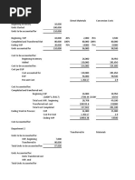 Process Costing (FIFO Method)