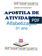 Apostila de Atividades: Alfabetização