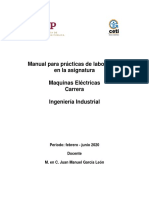 Manual Practicas Maquinas Electricas 2020A Juan Manuel Garcia