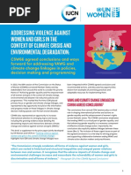 CSW66 Agreed Conclusions and Ways Forward For Addressing VAWG and Climate Change Linkages in Policies Decision Making and Programming en