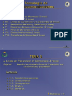 Temario: Introducción A Las Microondas (2 Horas) Parámetros "S" (8 Horas)