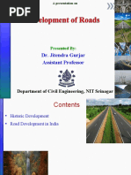 1.2 - Development of Roads