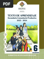 6to. Año de Educación Secundaria Comunitaria Productiva