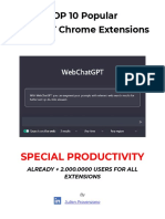 TOP 10 Popular Chrome Add Ons ChatGPT