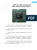 Teste para Saber Se o BGA Necessita de Reballing