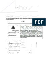 Evaluación Diagnostica Lenguaje 2023