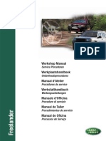 Freelander 1 MY01 - Manual de Taller - Procedimientos de Servicio