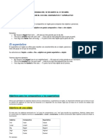 Ficha de Comparativos y Superlativos Ingles