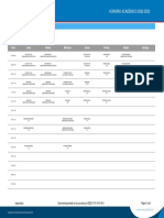 Horario Académico