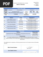 Acta Finalizacion