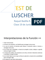 Clases 19 de Junio Test de Lüscher