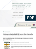 Ficha de Acompañamiento Primaria - Tercera Sesión de CTE