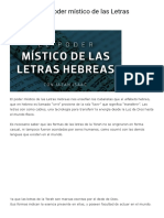 Sitré Otiot - El Poder Místico de Las Letras Hebreas - Ivra Kadisha