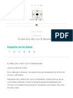 El Arbol de La Vida y Sus 10 Dimensiones. - Reordenación Cuántica