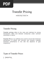 Transfer Pricing