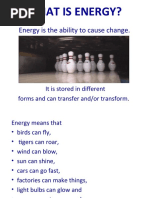 Potential and Kinetic Energy + Velocity