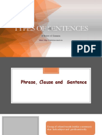 Types of Sentences - 2