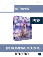 Lightroom PARA FOTOGRAFOS 2022