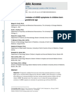 2017 - Neurocognitive Correlates of ADHD Symptoms in Children Born at Extremely Low Gestational Age