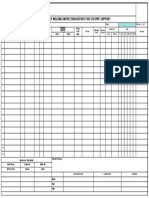 PIPE SUPPORT-STR - Welding Inspection Report