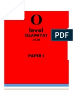 Islamiat Paper 1