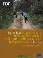 M-7375 Marco Legal Manejo Forestal Pequenos Productores Comunidades Tierras Bajas de Bolivia