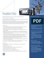 Multilin F60 Brochure en 12595L LTR 202007 R001