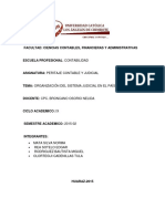 Organización Del Sistema Judicial en El País