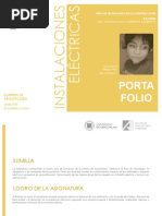 Portafolio Anna Villegas - Instalaciones Eléctricas