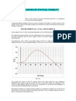 Chapter 10 - Curves of Statical Stability (GZ Curves)