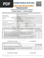 Formulario Exelencia