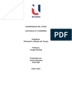 Planeación y Manejo Del Tiempo - Modulo 1