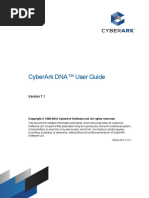 CyberArk DNA User Guide