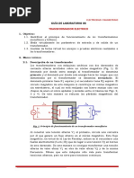 Laboratorio 08 de Electricidad y Magnetismo