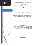 Ensayo de Resistencia A La Compresión