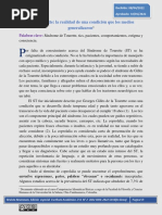 Tourette: La Realidad de Una Condición Que Los Medios Generalizaron