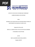 Ejemplo 2 de Titulación Desarrolo de Software