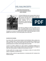 Historia Del Baloncesto - Jose Angel Danilo Maldonado Sanchez - Quinto Primaria