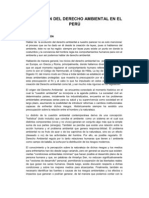 Evolución Del Derecho Ambiental en El Perú