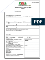 ASQua Life Membership Form