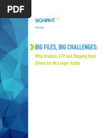 Signiant Big Files Big Challenges NM