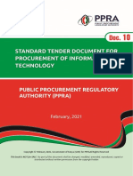 STD For Procurement of Information Technology