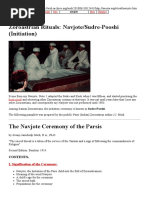 Zoroastrian Rituals - Navjote - Sudre-Pooshi (Initiation) Ceremony