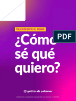 Publicación Digital - ¿Cómo Sé Qué Quiero