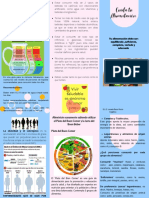 Triptico Del Plato Del Buen Comer