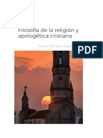 Filosofía de La Religión y Apologética Cristiana, Vol 1 (Izquierdo, Jairo)