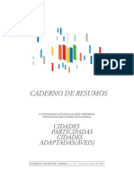 Caderno de Resumos VI Congresso Almada