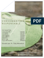 GRP 27 - Comportement Du Consommateur - ConsommationResponsable