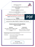 Evaluation de L'état Corporel Et de La Qualité de La Carcasse