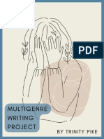 Grief Multigenre Writing Project